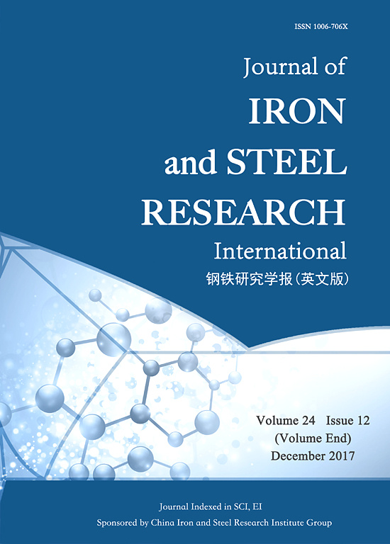 Go to journal home page - Journal of Iron and Steel Research, International